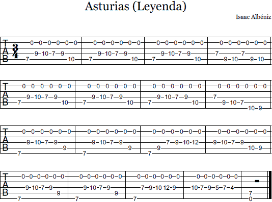 Leyenda tab