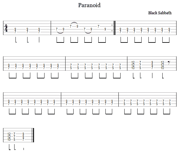 tab paranoid