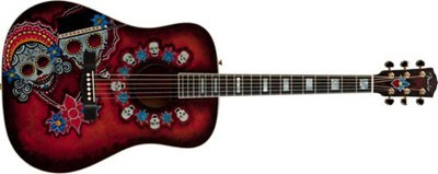 Joe Wood "Dia de los Muertos" Dreadnought